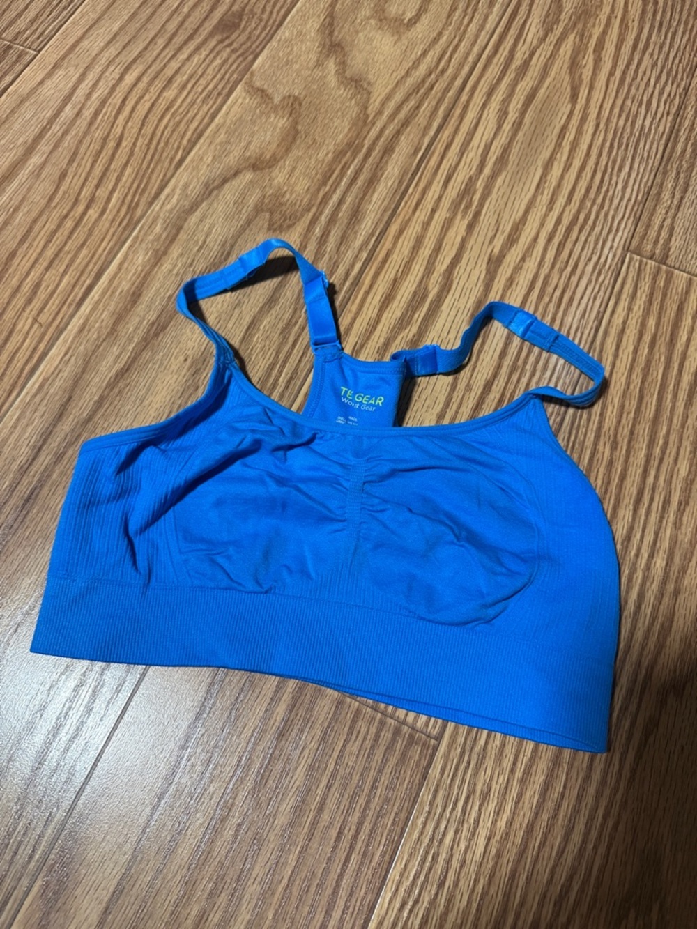 tek gear Bright Blue Racerback Sports Bra